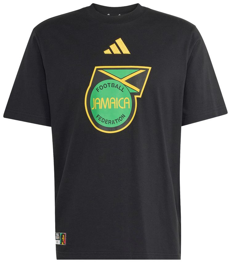 Adidas Jamaica x Bob Marley Dna Graphic T Shirt Black
