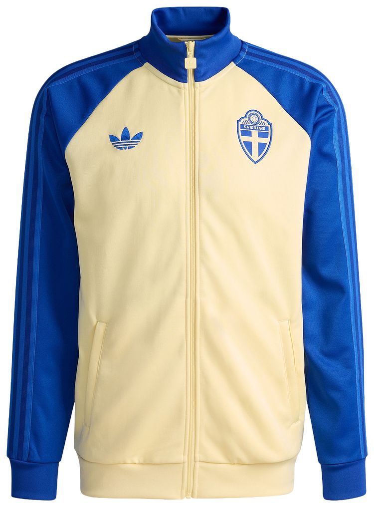 Adidas Sweden Originals Track Top Almost YellowRoyal Blue