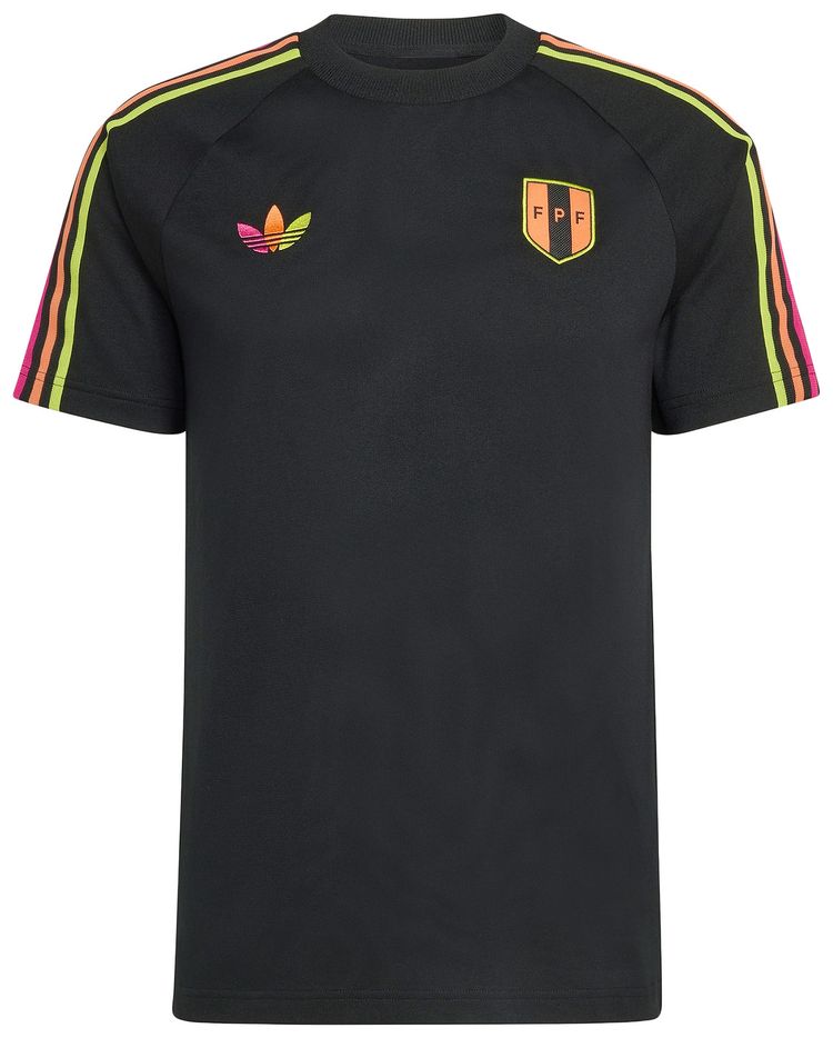 Adidas Peru Originals T Shirt Black