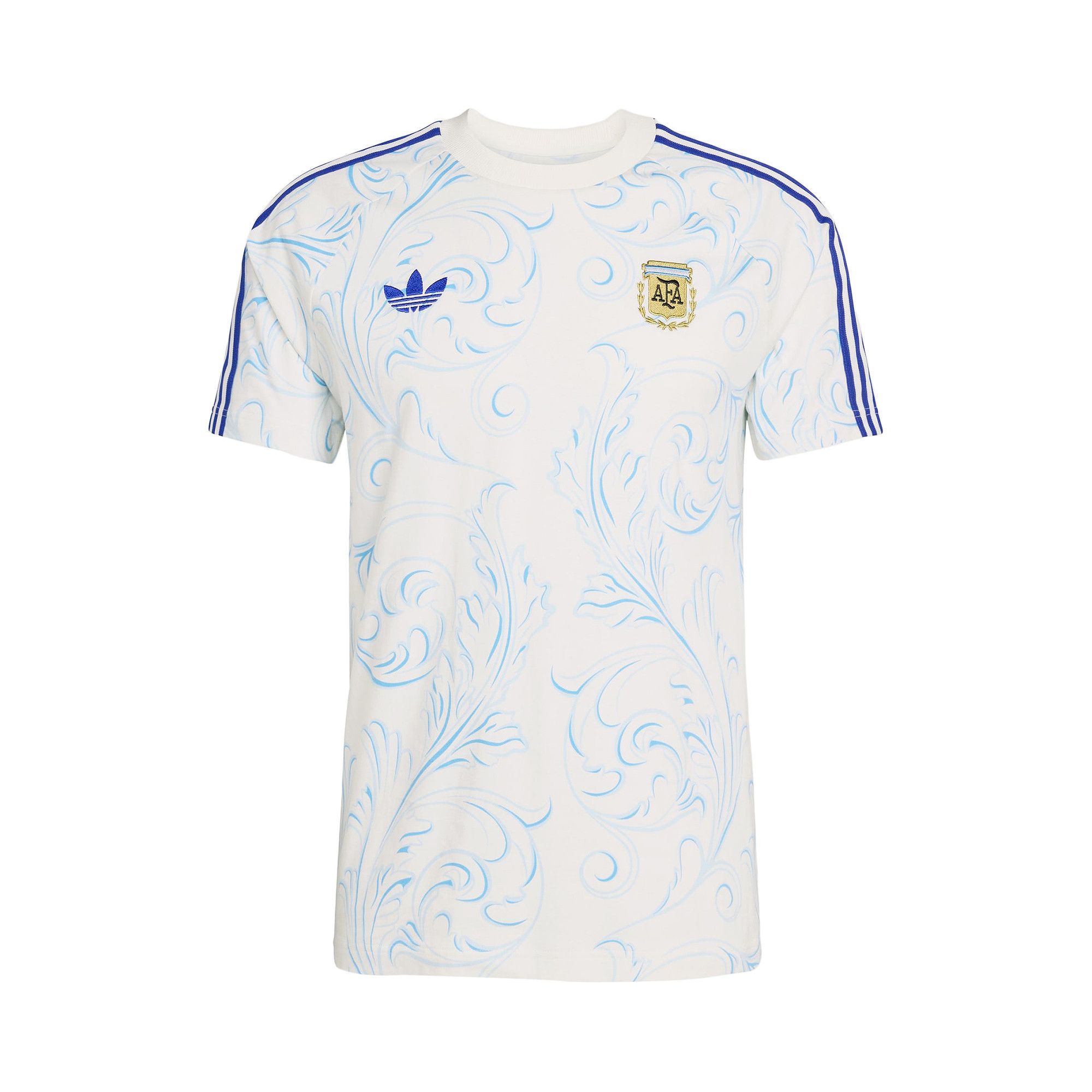  アルゼンチン　AFA 総柄 Tシャツ Lサイズ Buy Adidas Argentina Originals All Over Print T-Shirt 'Off White