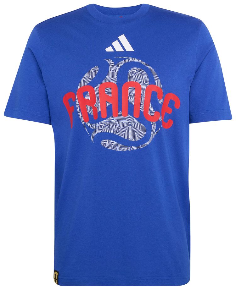 Adidas FIFA World Cup 26 France T Shirt Bold Blue