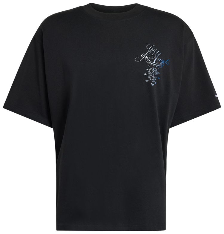 Adidas Originals FIFA World Cup 26 Host City Los Angeles Tee Black  Crew Yellow