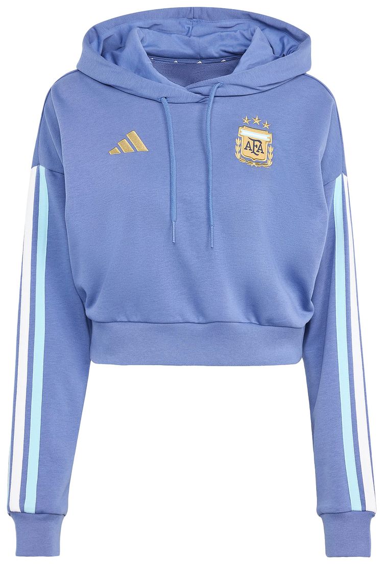Adidas Argentina Dna Hoodie Crew Blue
