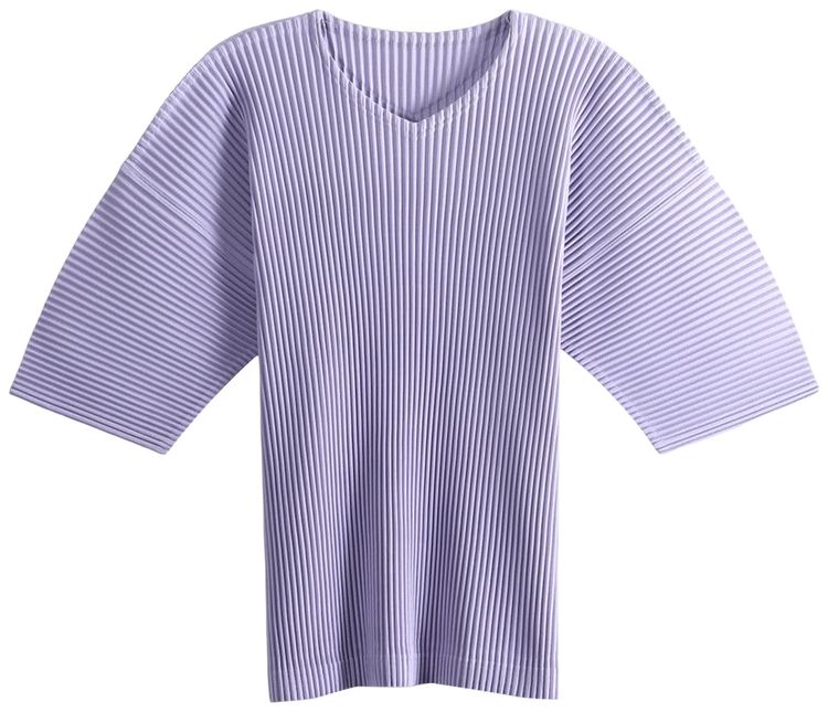 Homme Plisse Issey Miyake Monthly Colors July T Shirt Purple Hued