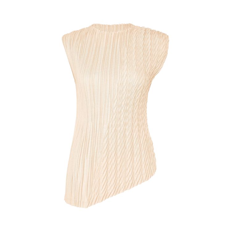 Issey Miyake Unfurling Pleats Shirt Off White
