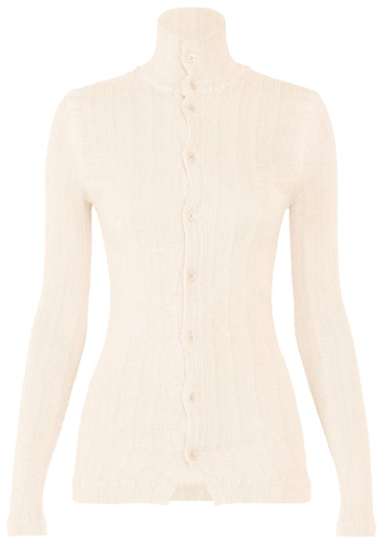Issey Miyake Rill Shirt Dull Cream