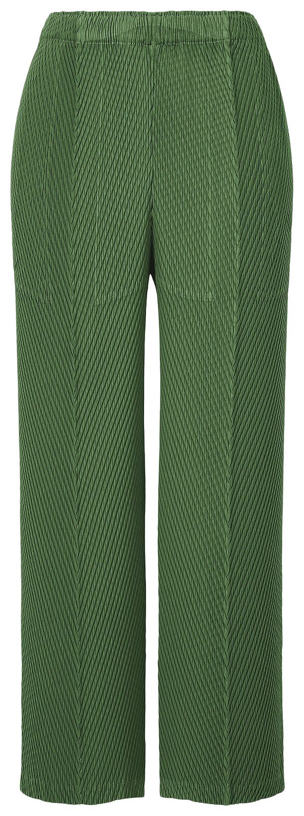 Issey Miyake Rhombus Pleats Pants Dark Green