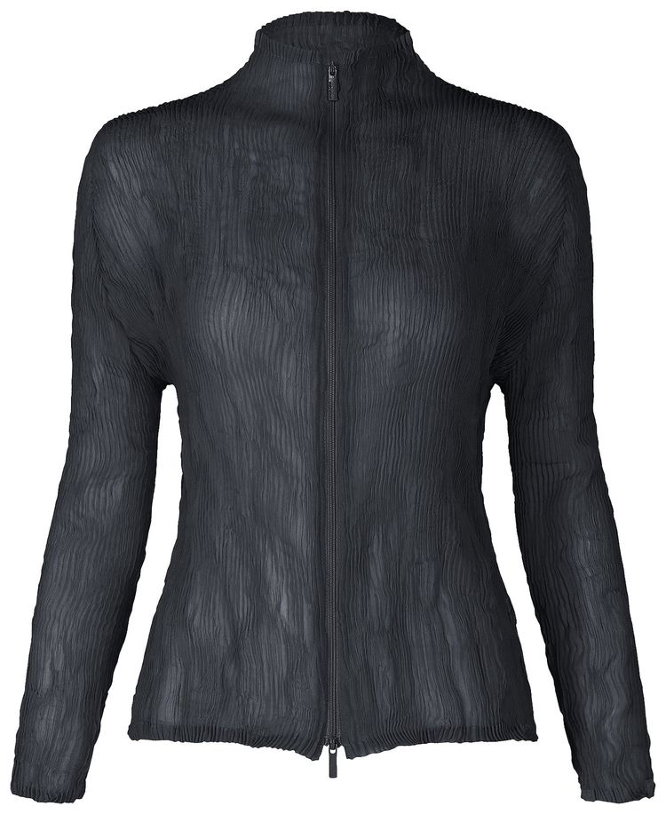 Issey Miyake Chiffon Twist 1 Shirt Dark Navy