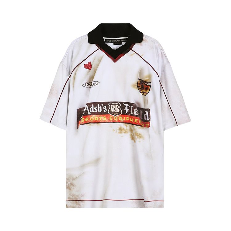 Andersson Bell Dust Printed Jersey Tee White