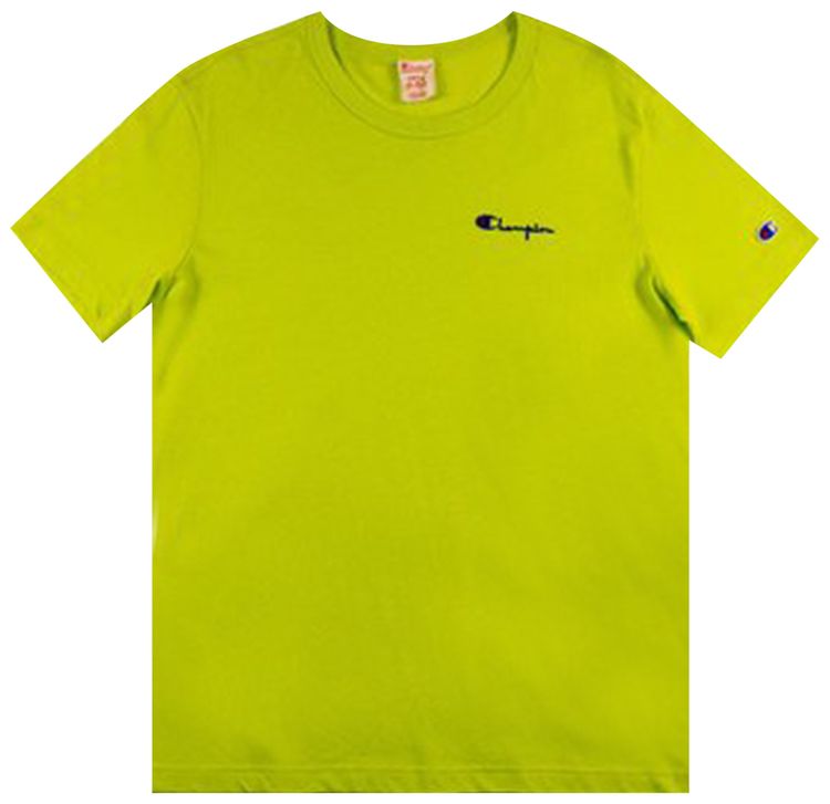 Champion Solid Tee Lime Green