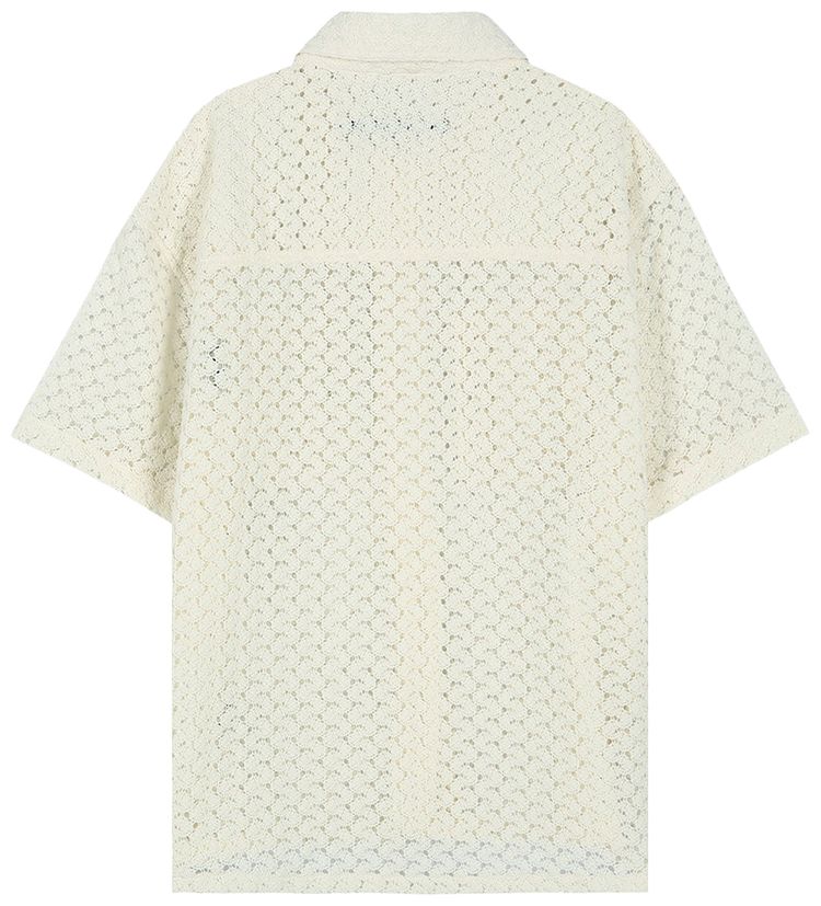 Andersson Bell Tres Sheer Knitted Shirt Ecru