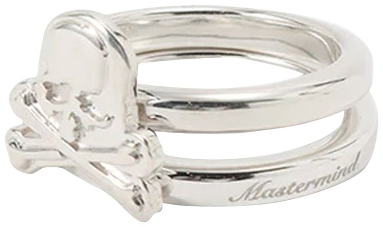 Mastermind Japan Set Of 2 Rings Silver
