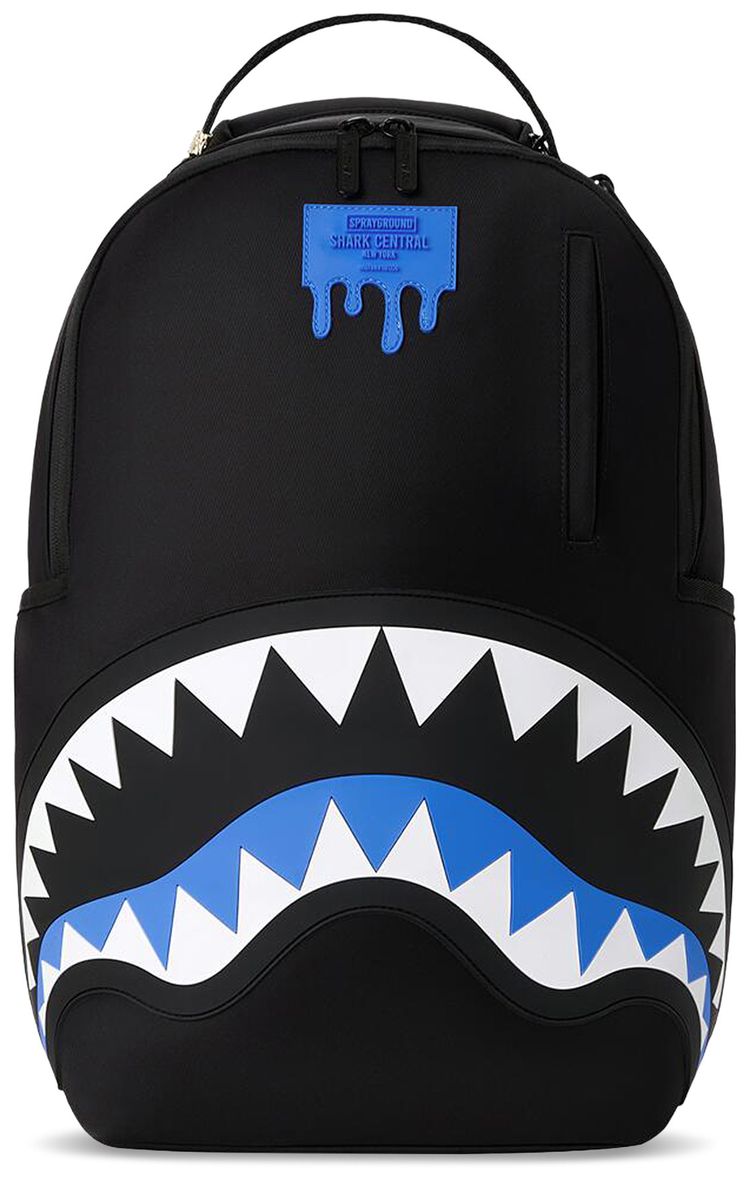 Sprayground Shark Central Passport Backpack Blue
