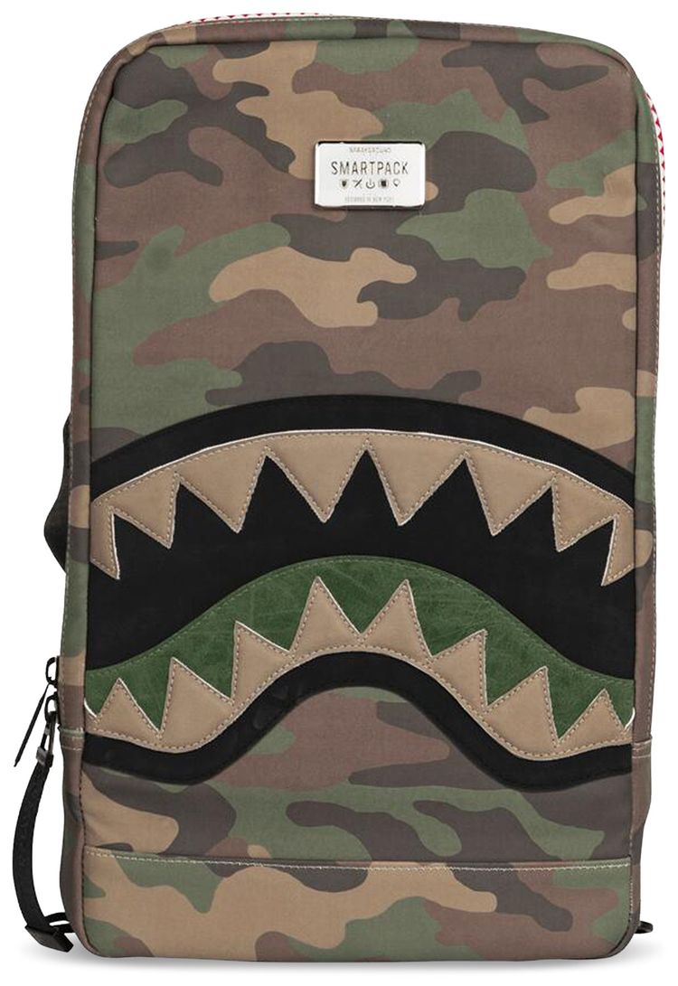 Sprayground Cut  Sew Shark Smartpack Camo
