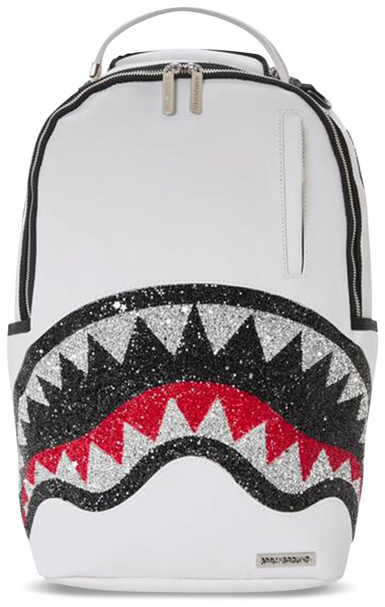 Sprayground Clearcut DLX Backpack White