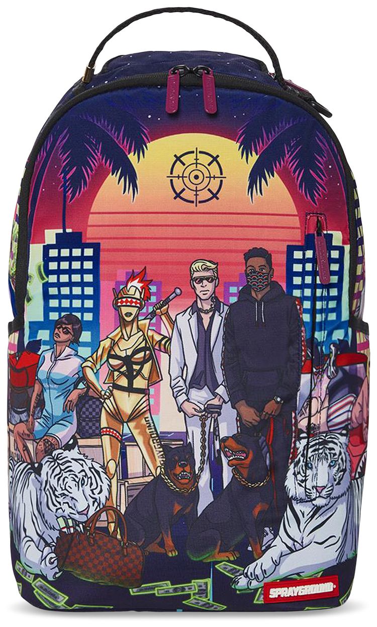 Sprayground 305 Future DlXR Backpack Multicolor