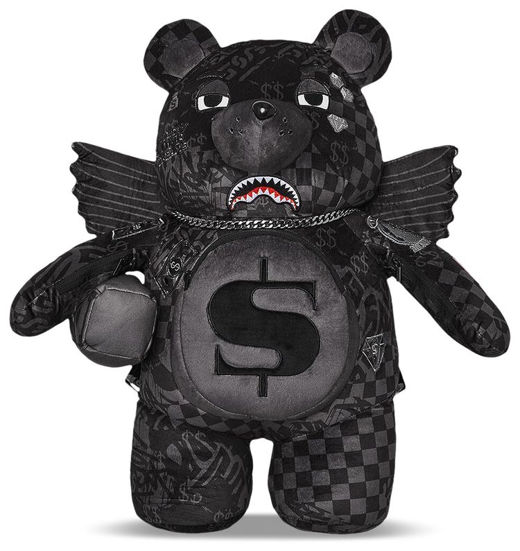 Sprayground 4AM Money Wing Bear Backpack Multicolor