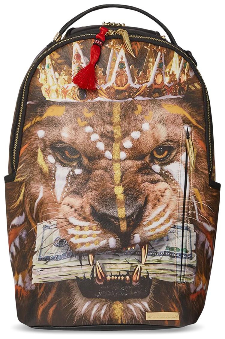 Sprayground AI African Intelligence The Mogul DLXV Backpack Multicolor