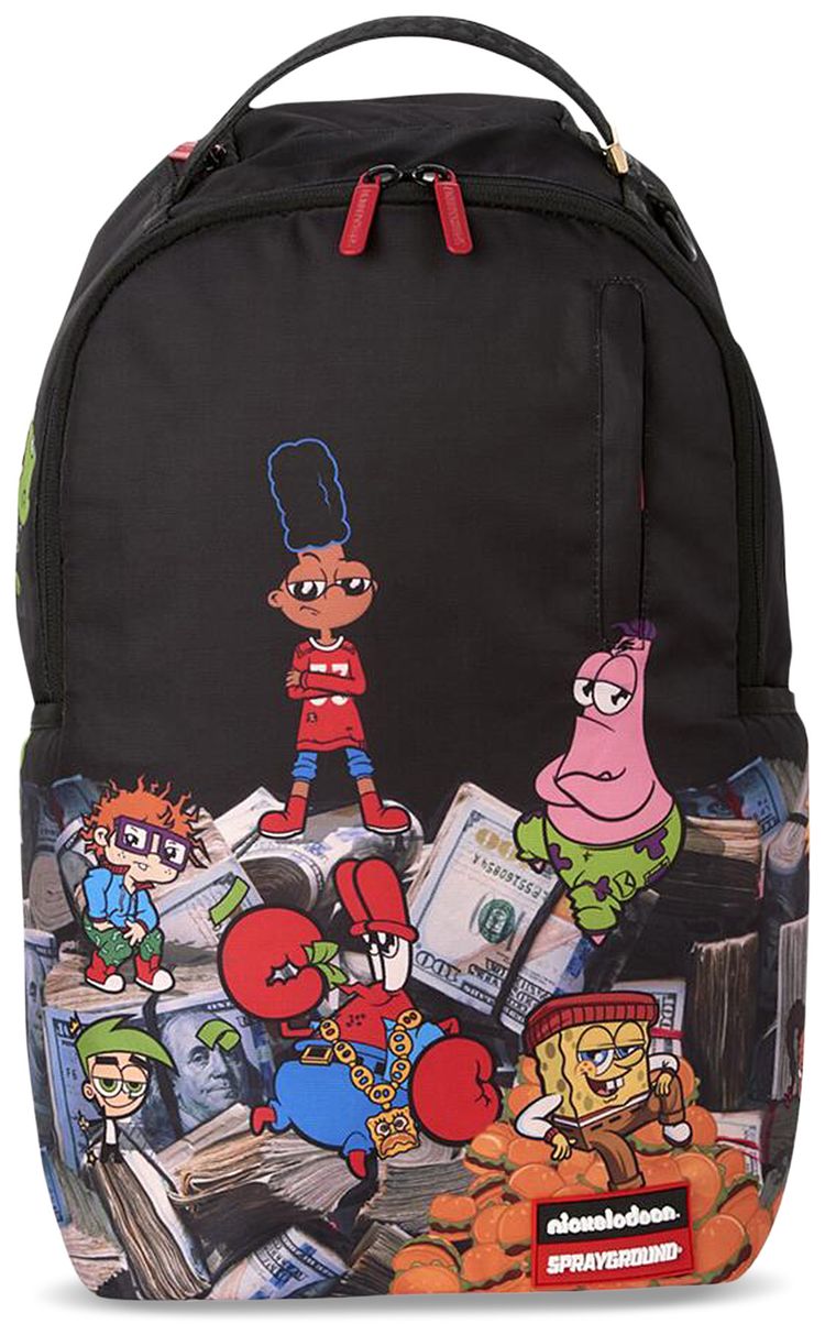 Sprayground x 90s Nick Money Stacks Backpack Multicolor