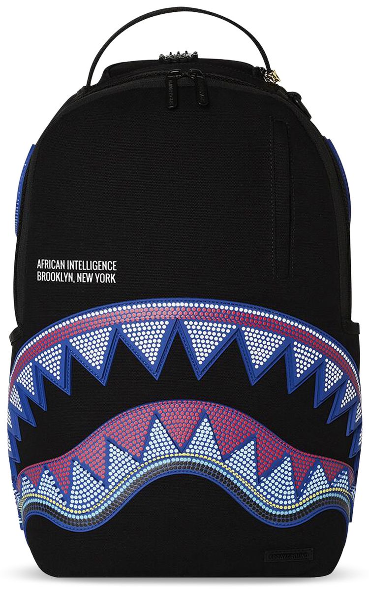 Sprayground AI African Intelligence Born And Raised Backpack Multicolor