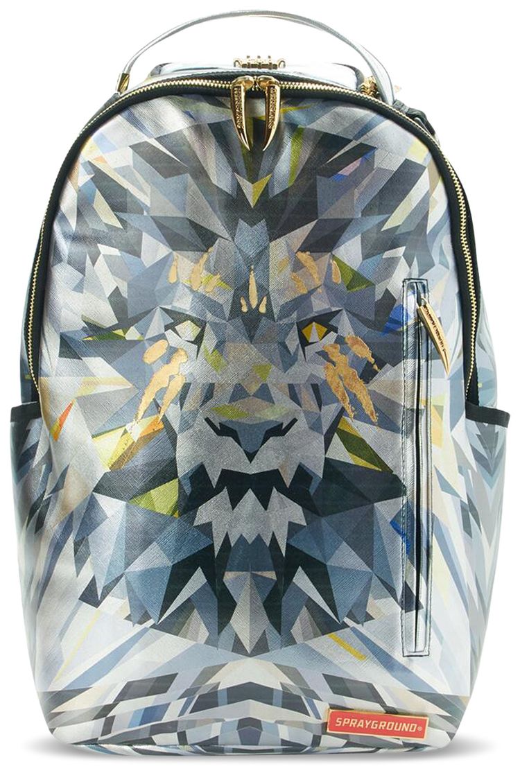 Sprayground AI African Intelligence Lions Are Forever Backpack Multicolor