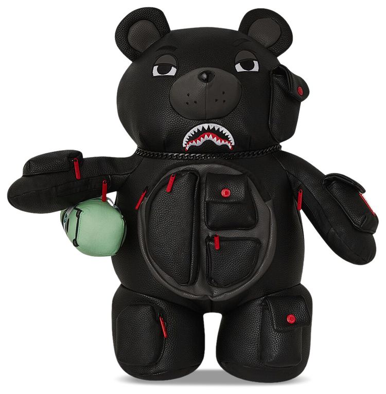 Sprayground Airfreight Moneybear Teddybear Backpack Multicolor