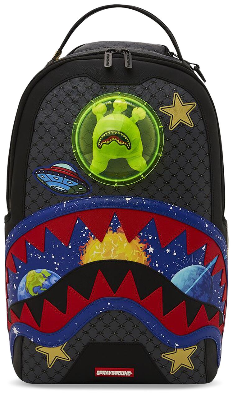 Sprayground Alien Zzzaddy DLXSV Backpack Multicolor