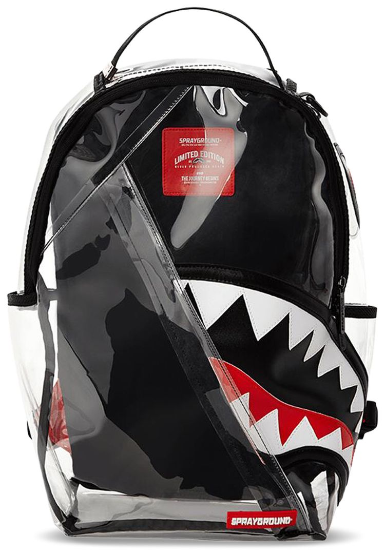 Sprayground Angled 2020 Vision Shark Clear Backpack Multicolor