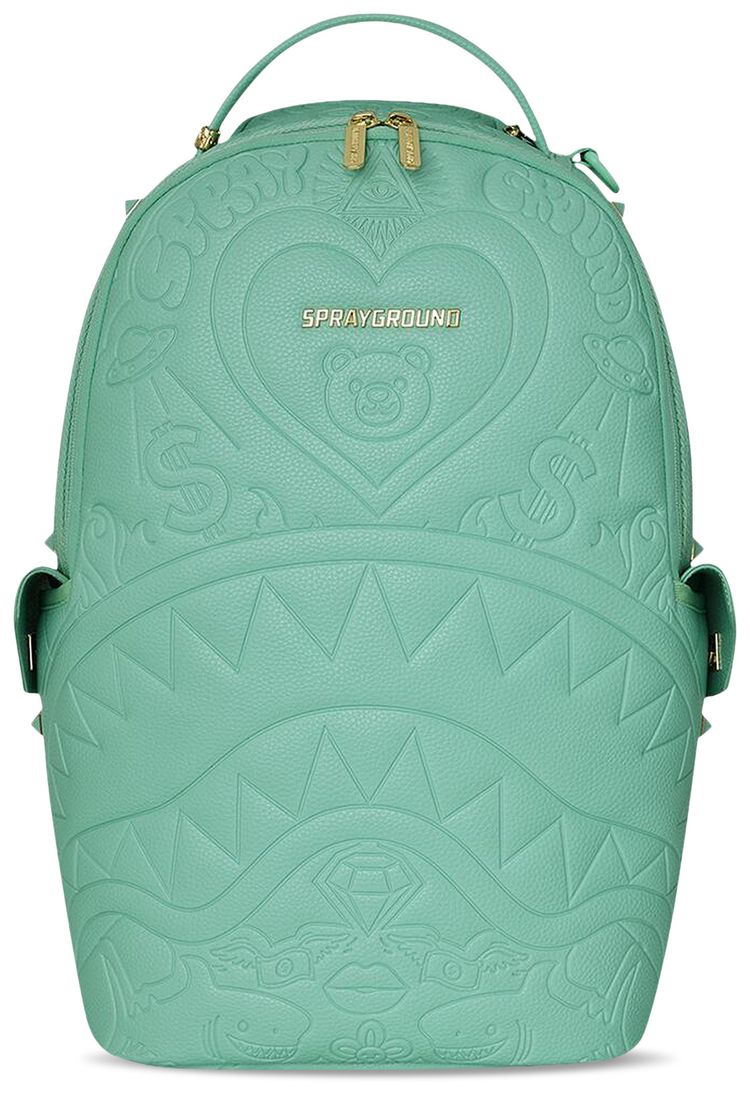 Sprayground Bear Baddie Mint Condition Backpack Multicolor