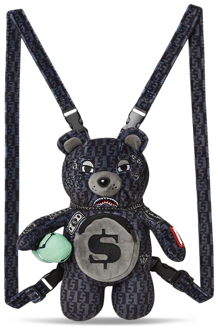 Sprayground Bear Cub Spraygatti Revv Backpack Multicolor