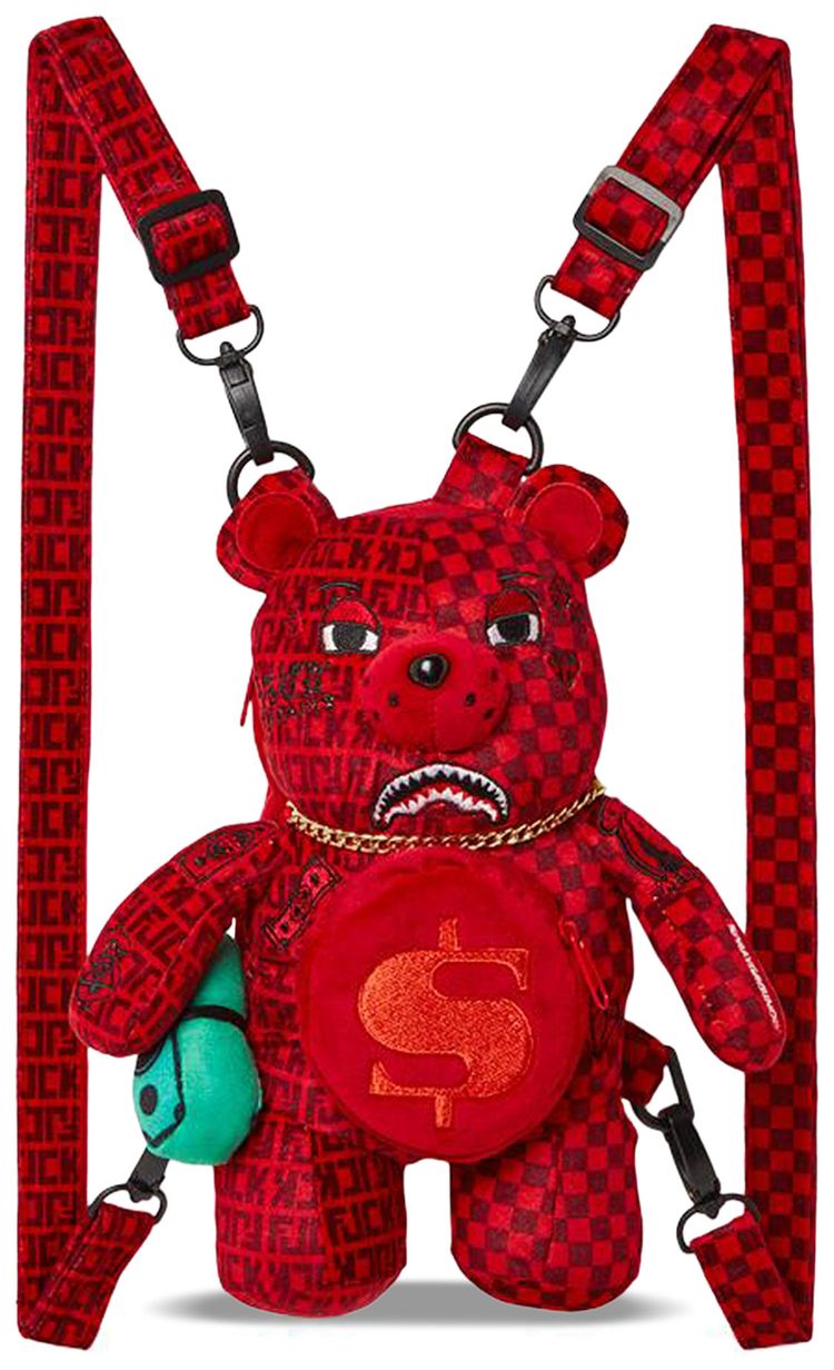 Sprayground Bear Cub Veni Vidi Vici Backpack Multicolor