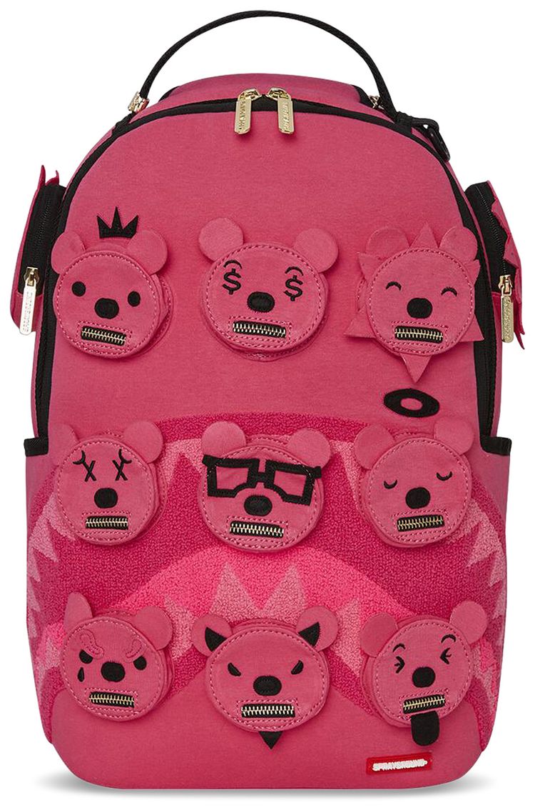 Sprayground Bear Mob Backpack Multicolor