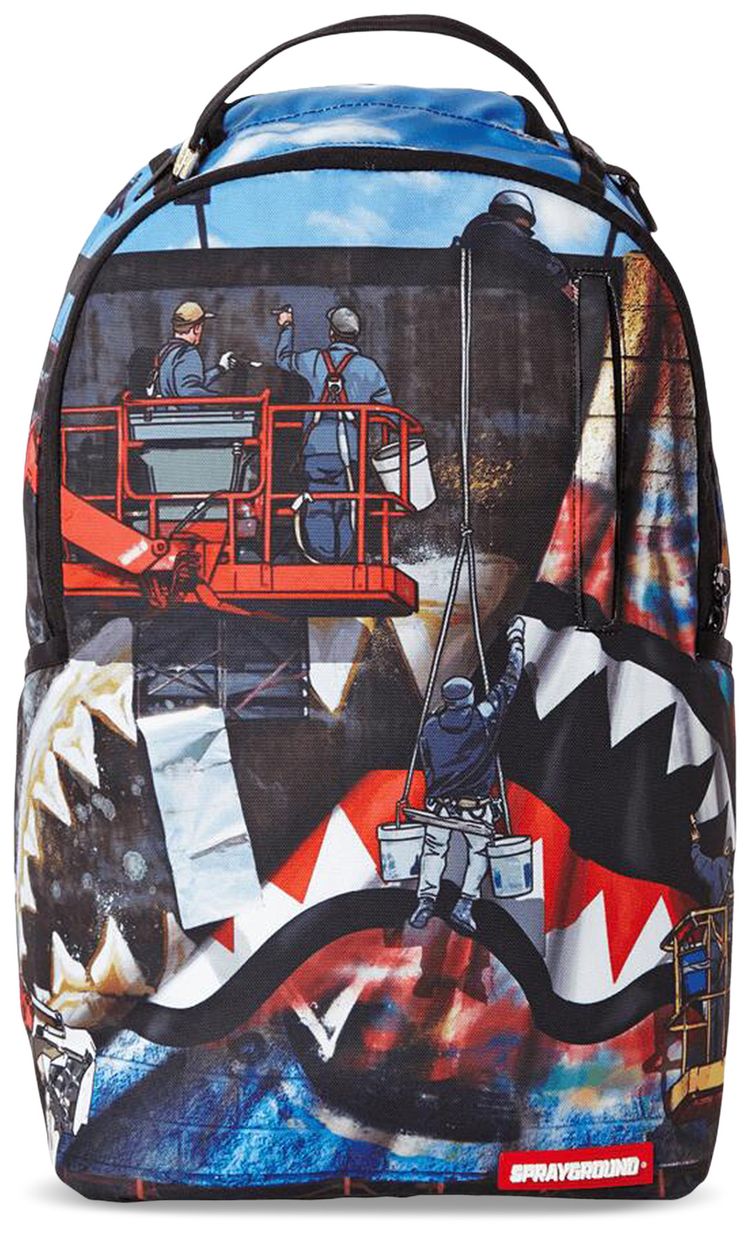 Sprayground Billboard Shark Backpack Multicolor