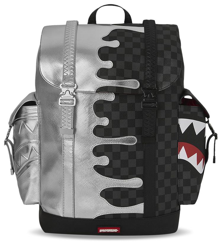 Sprayground Chrome Spectre Monte Carlo Backpack Multicolor