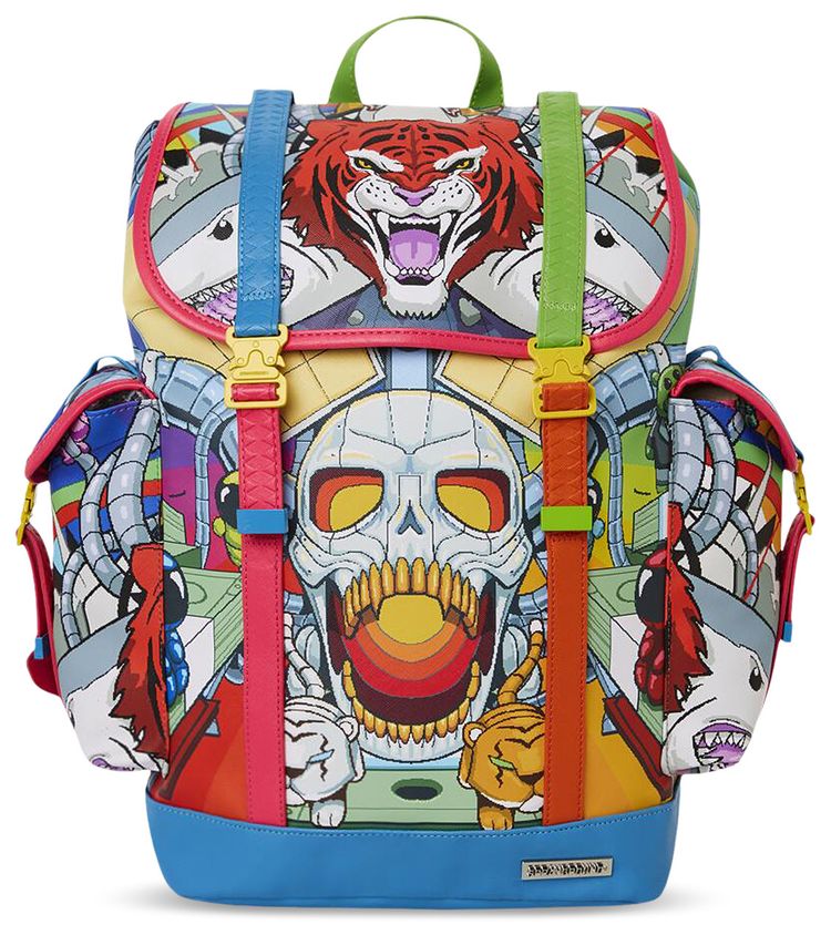 Sprayground Chaotic Universe Monte Carlo Backpack Multicolor