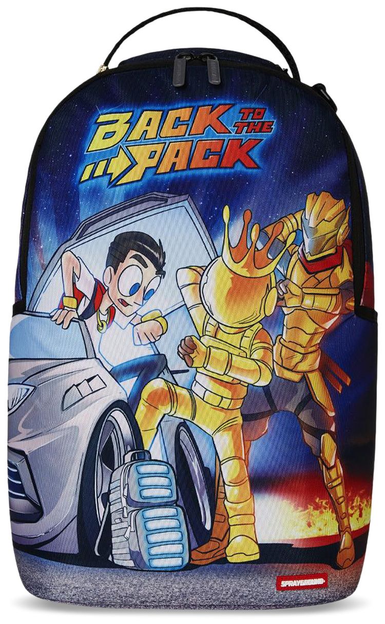 Sprayground DBD In Bag To The Future Featuring Astromane Backpack Multicolor
