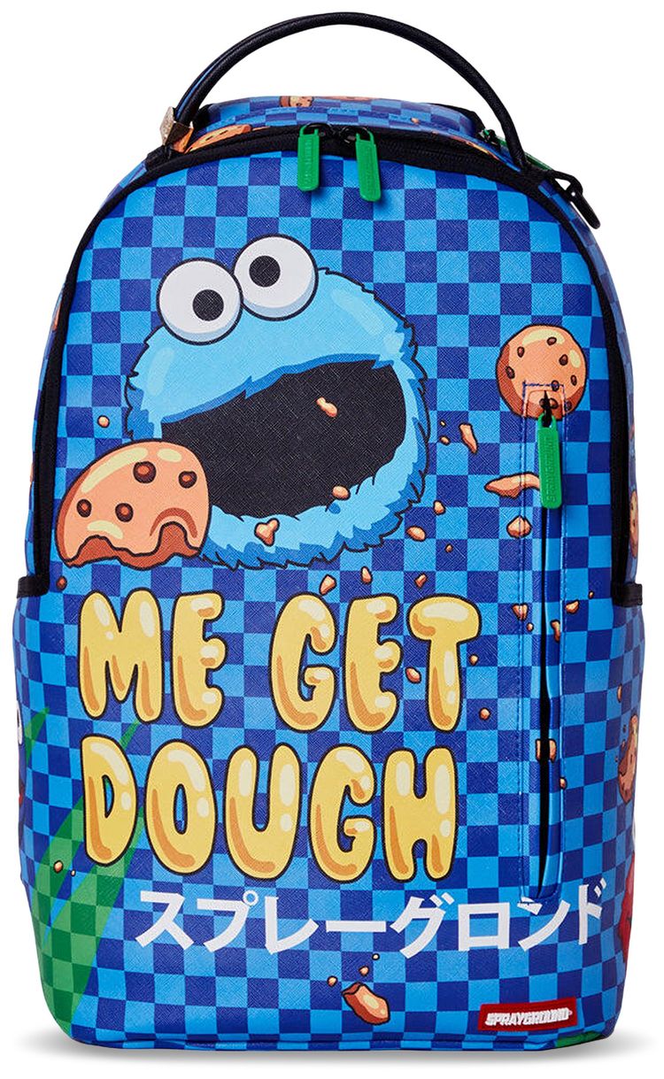 Sprayground Cookie Monster Me Get Dough DlXV Backpack Multicolor