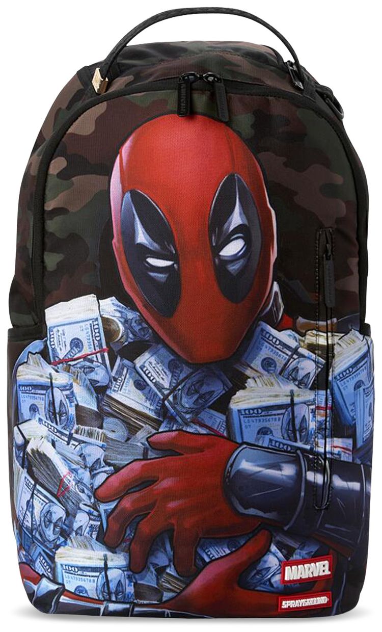 Sprayground Deadpool Money Boy Backpack Multicolor