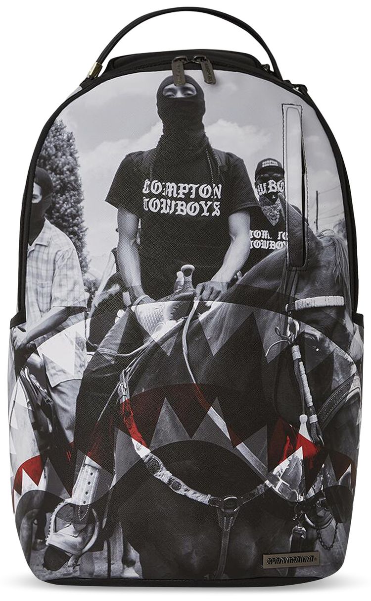 Sprayground Compton Cowboys Ride Alone Backpack Multicolor