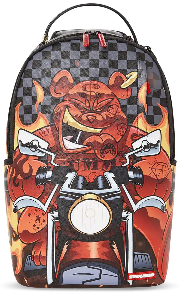 Sprayground Diablo Burner Shark DlXV Backpack Multicolor