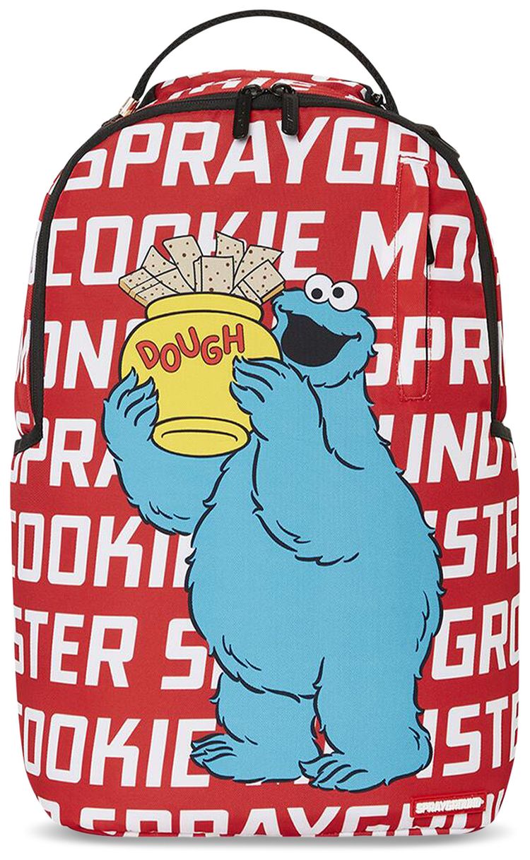 Sprayground Cookie Monster Big Dough DLXSR Backpack Multicolor