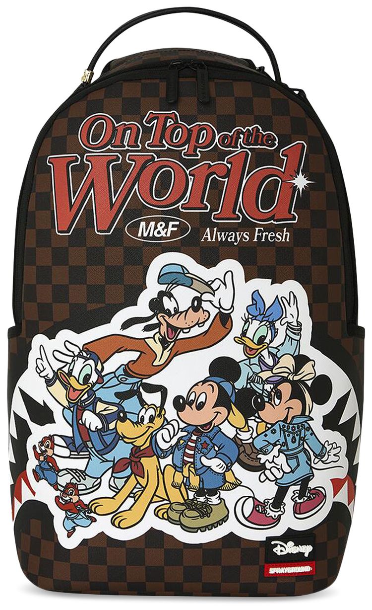 Sprayground Disney Mickey Crew Ready Backpack Multicolor