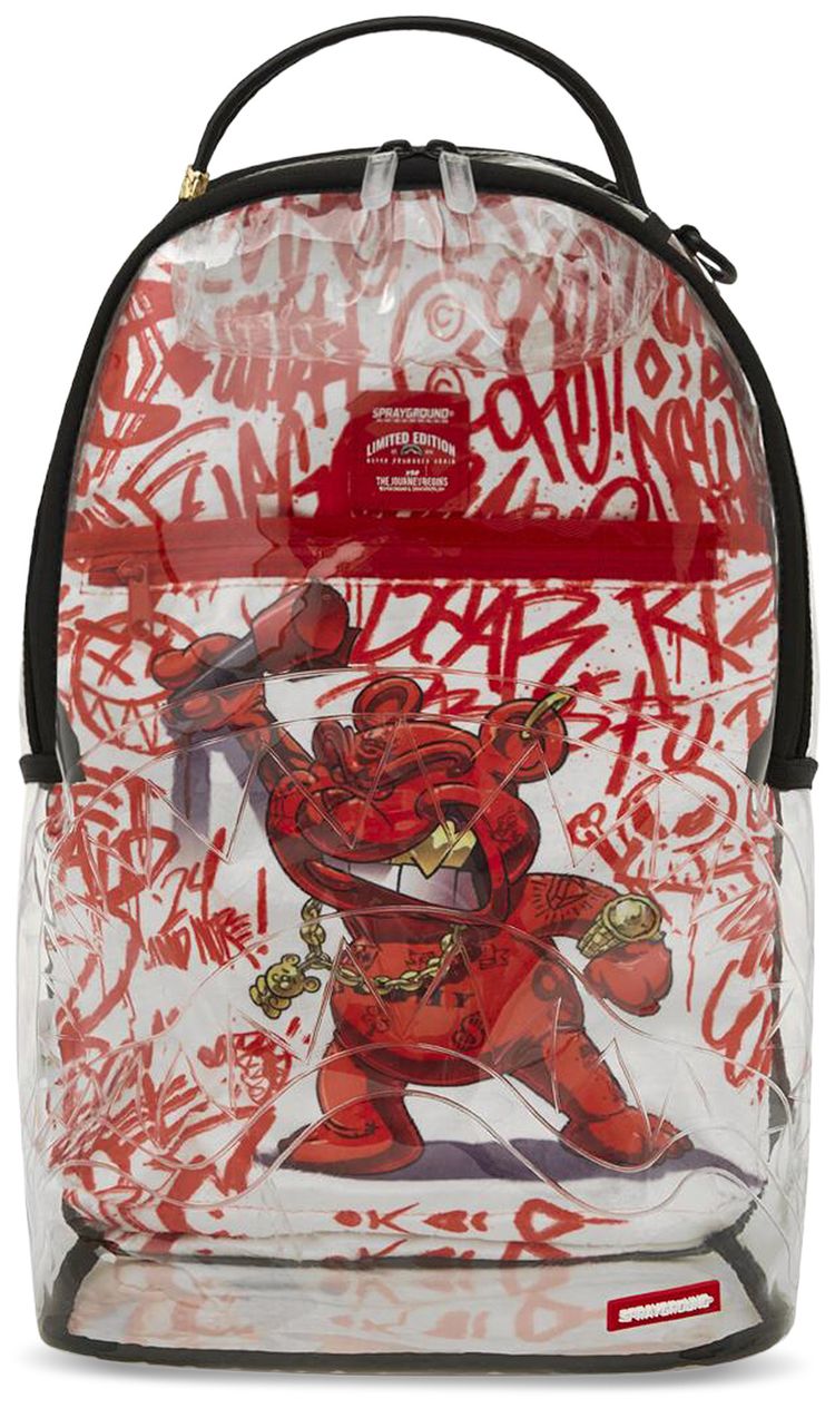 Sprayground Clear Diablo Gallery Backpack Multicolor