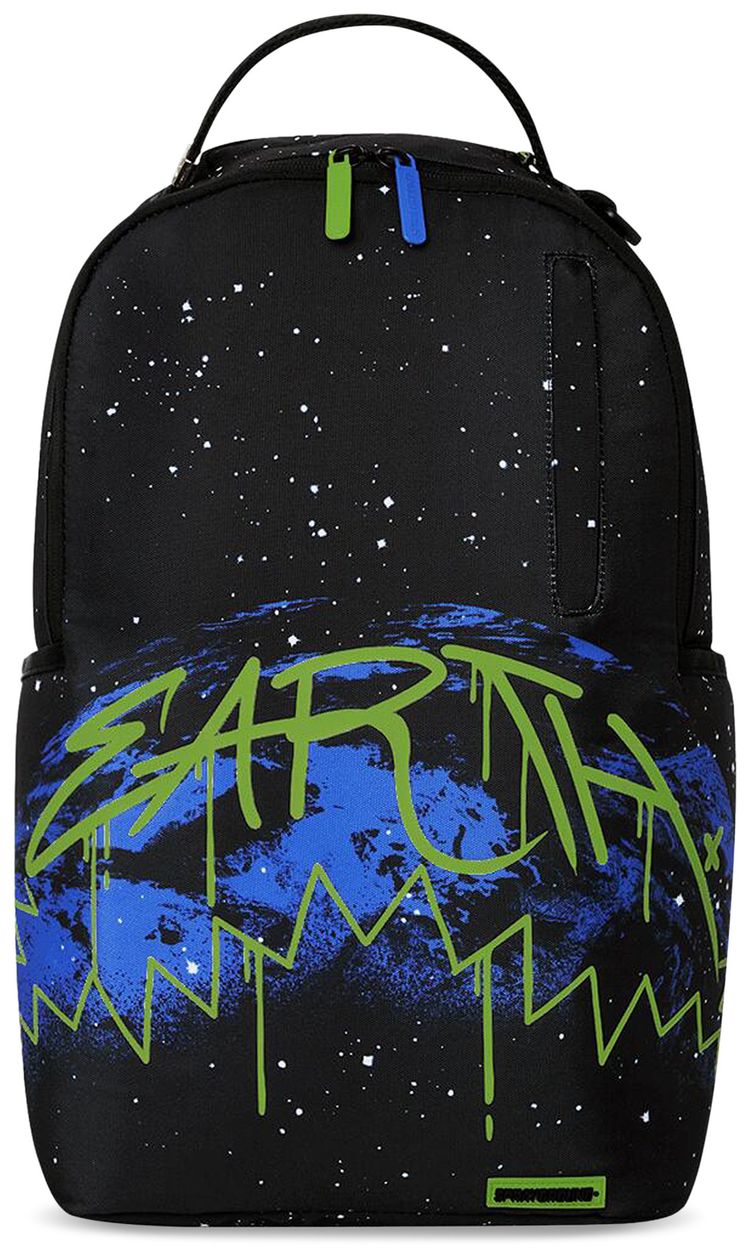 Sprayground Earth Day Every Day Glow Shark Backpack Multicolor