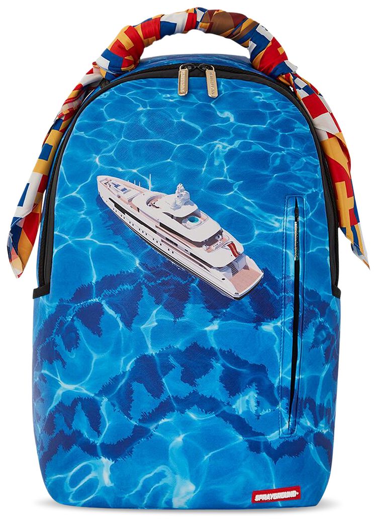 Sprayground Deepsea Escape Backpack wRemovable Scarf Multicolor