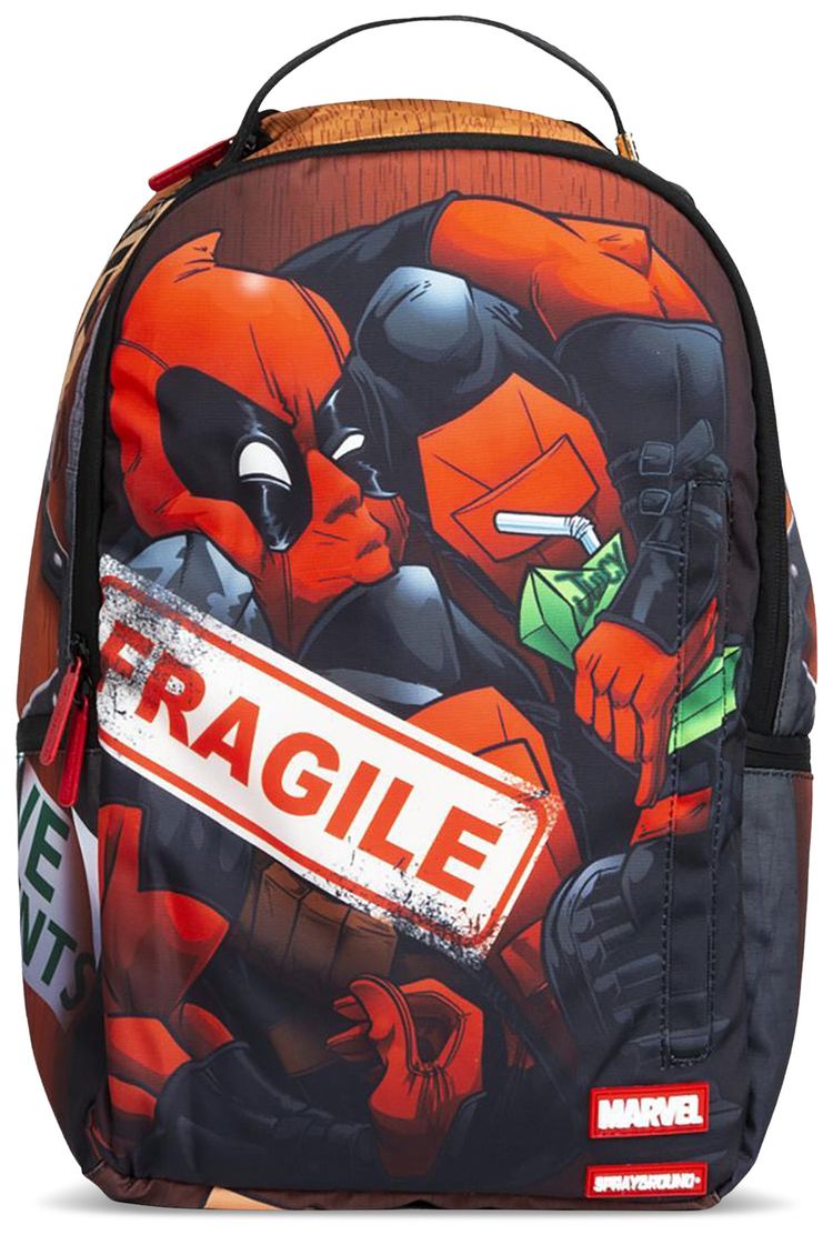 Sprayground Deadpool Overnight Express Backpack Multicolor