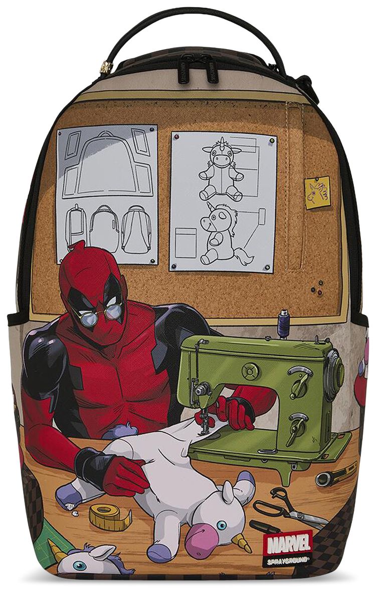 Sprayground Deadpool Sprayground Designer Backpack Multicolor