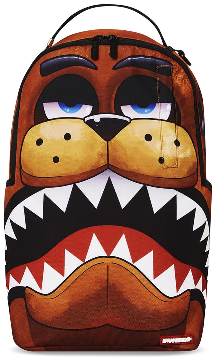 Sprayground Five Nights At Freddys Shark DLXSR Backpack Multicolor