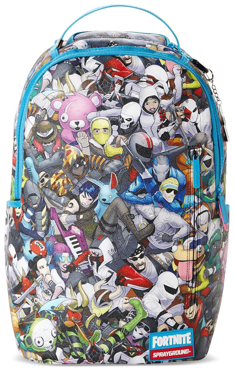 Sprayground Fortnite 100 DLX Backpack Multicolor
