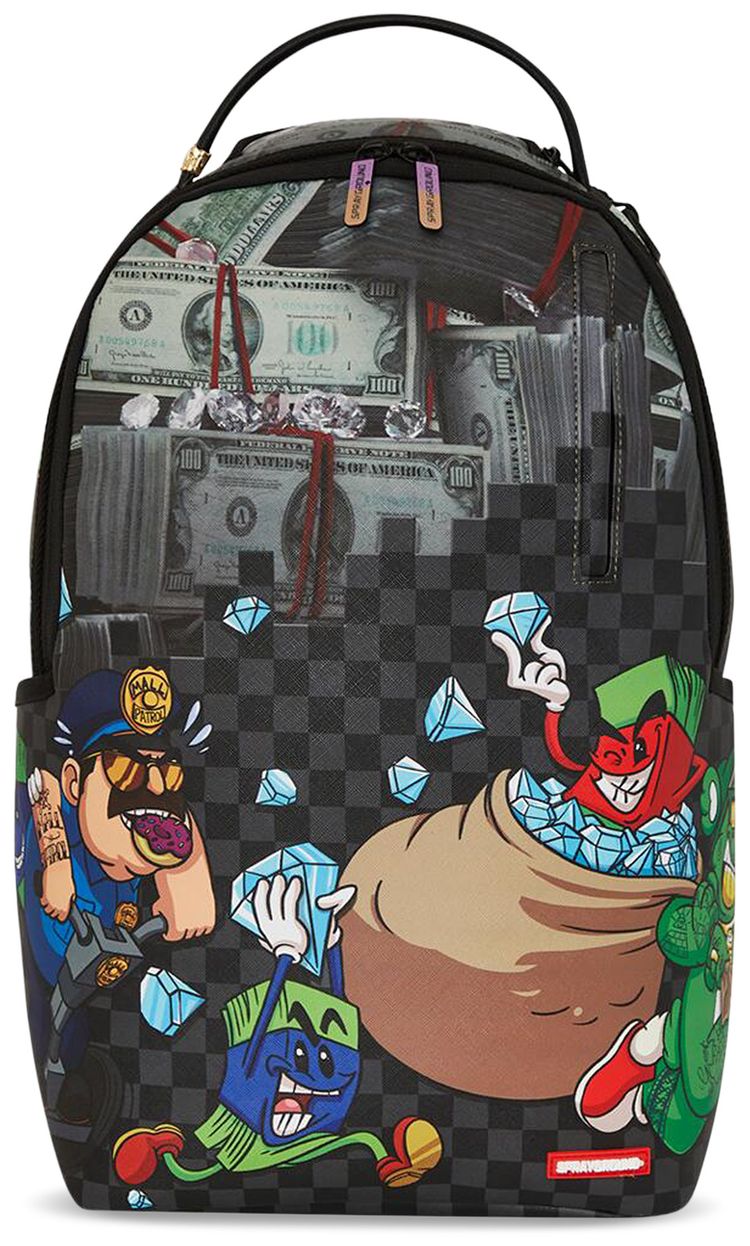 Sprayground Diamond Run Backpack Multicolor